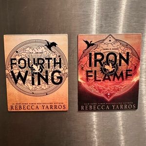 Fourth Wing Series Book Magnets